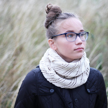 Vanilla Cream infinity scarf