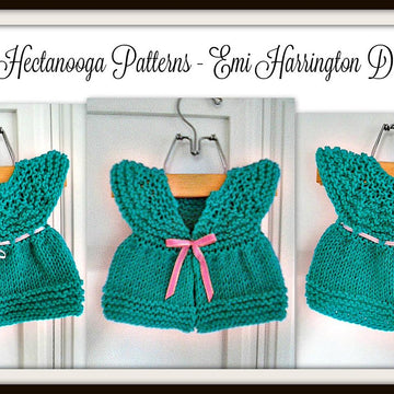 1017-TEAL Baby Sweater