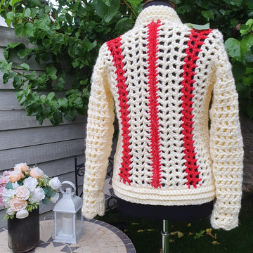 Crochet simple jacket