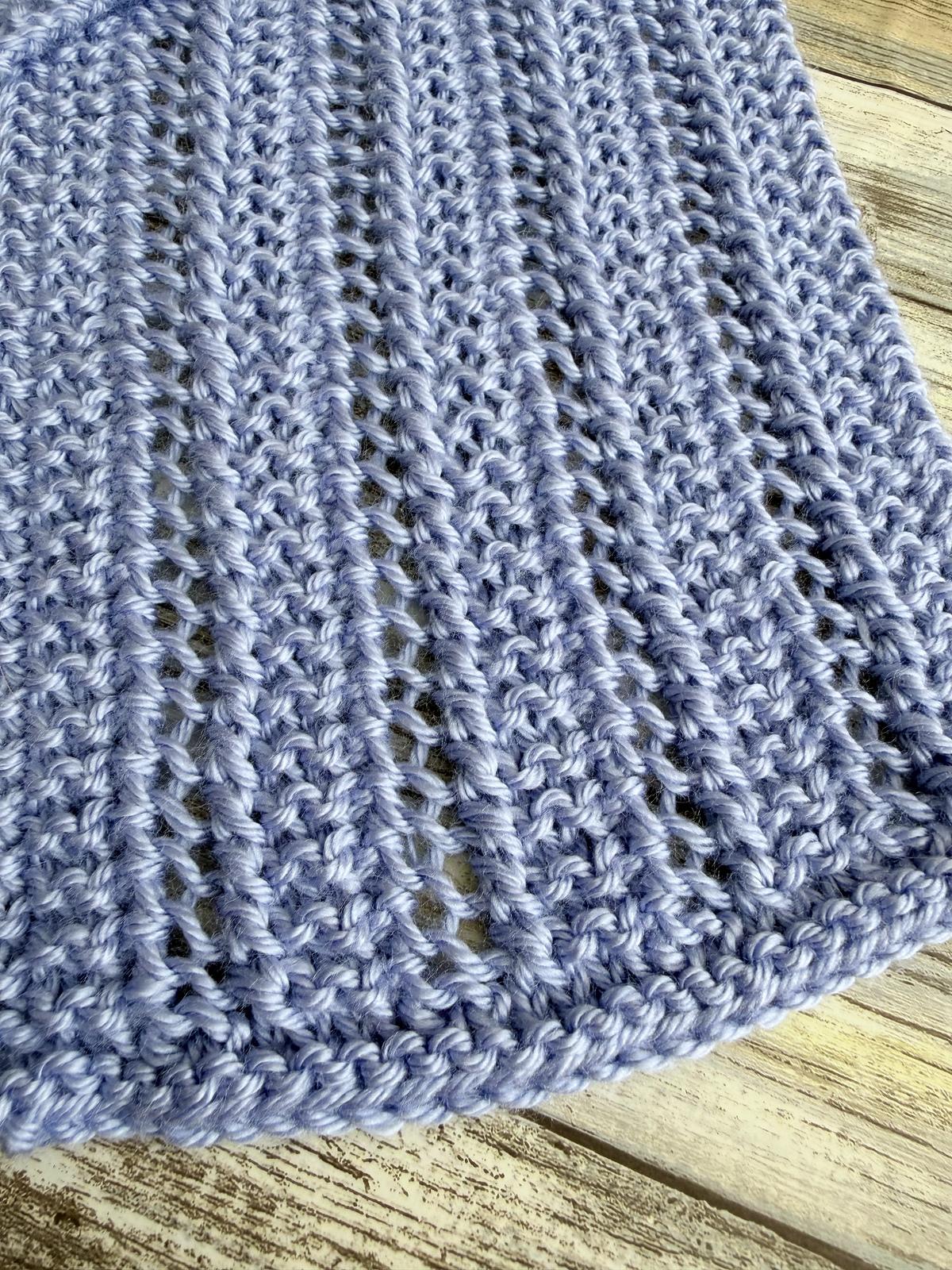 Travel in Time Eyelet Scarf