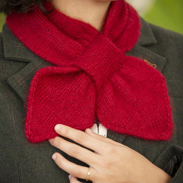 Polka Bow Scarf