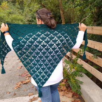 Never-ending Diamond Shawl