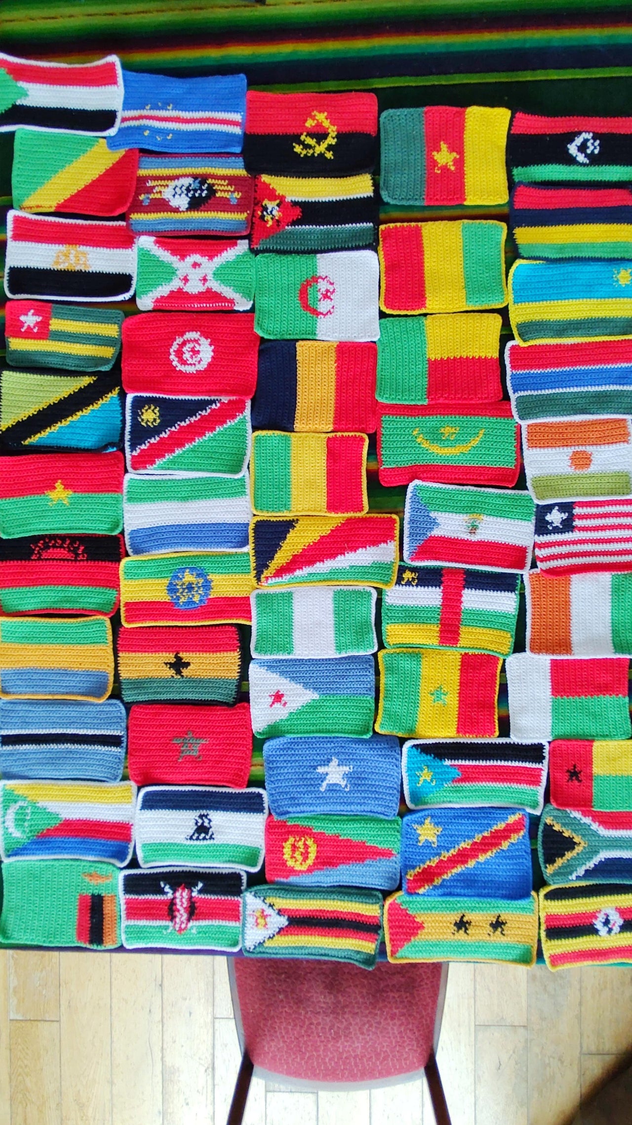54 African Flags