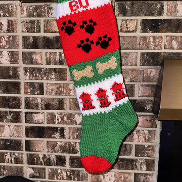 Puppy Paws Stocking