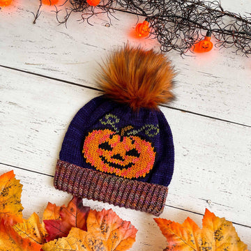 Jack O Lantern Beanie