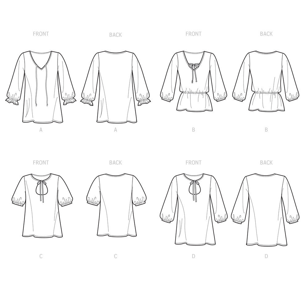 Simplicity Misses' Tops S9469 - Sewing Pattern