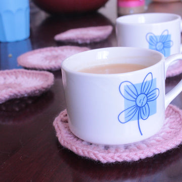 Easy and beautiful crochet coaster pattern
