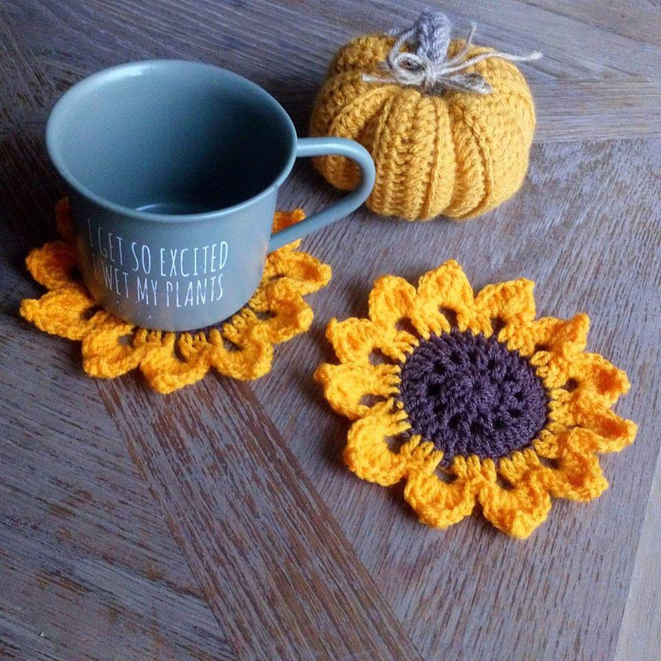 Sunflower Coaster