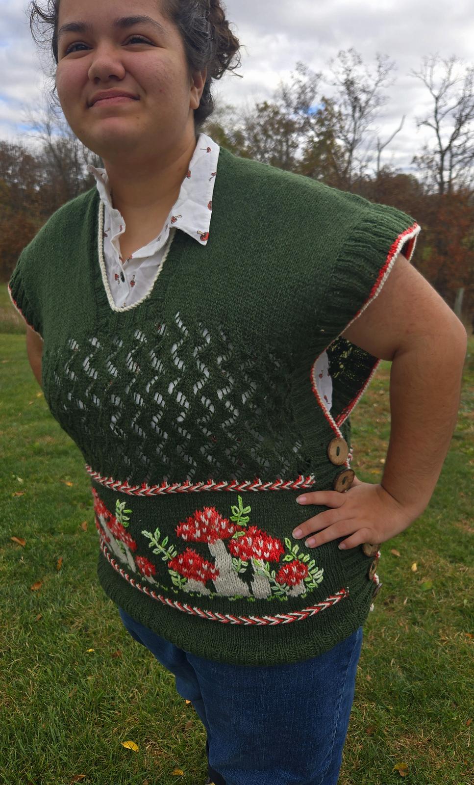 Mushroom Madness Vest