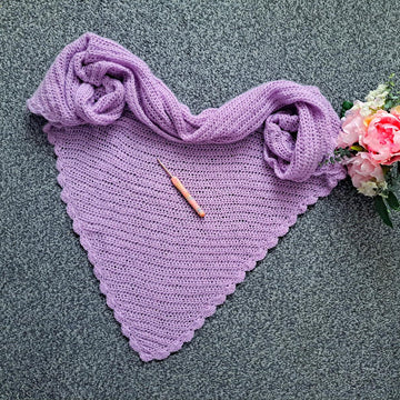 Crochet Belle Victorian Shawl Pattern