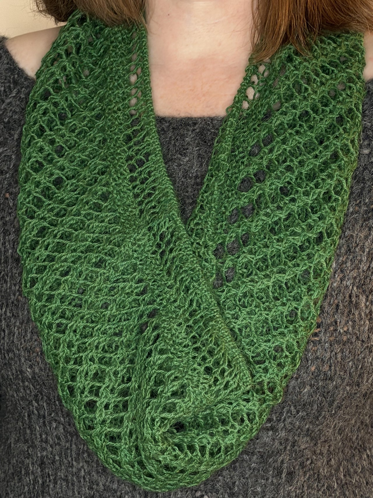 Fields of Lace Scarf - Diagonal Madeira