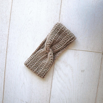 Knit-look Twist Headband