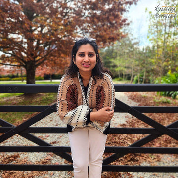 Maya Hexagon Cardigan CAL