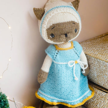 Knitting Pattern - Outfit PENNY for Large toys