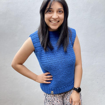 Midnight Rain Sweater Vest