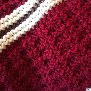 Mountain Cabin Baby Blanket