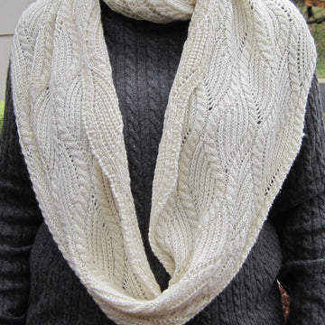 Haifa Brioche Cabled Cowl