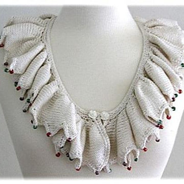 K710-Ruffled Collar