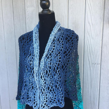 Ocean Waves Shawl