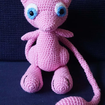 Crochet Pattern for the Pokémon Mew!