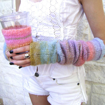 Knitted Arm Warmers