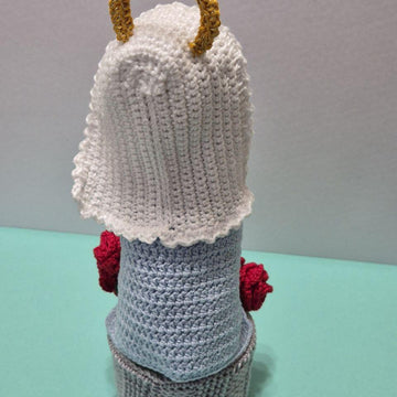 Virgin Mary with roses
