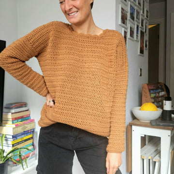 Oversized slouchy sweater