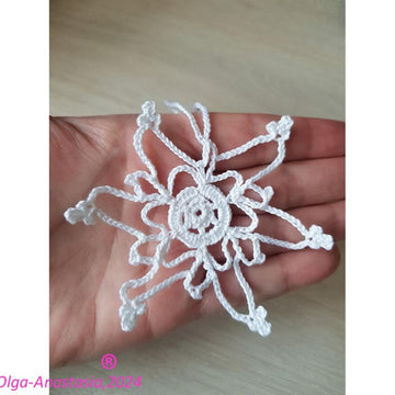 Crochet snowflake 31