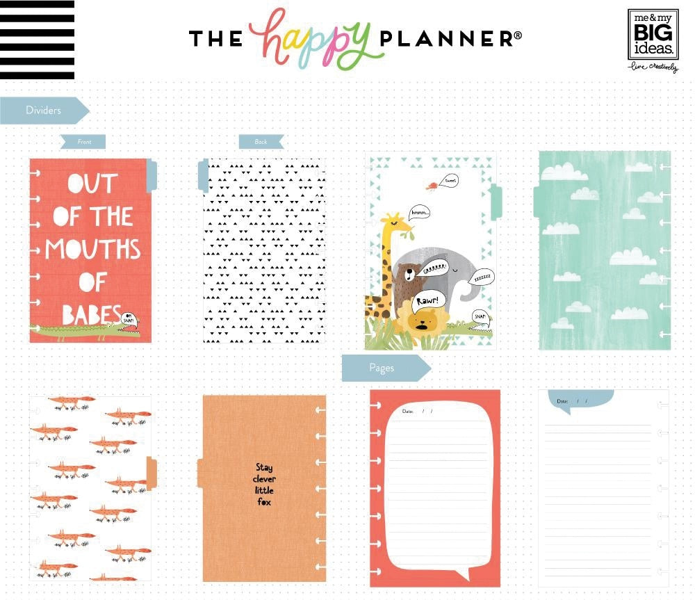 Happy Planner Mini Journaling Notebook W/80 Sheets - He Said