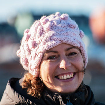 Cranberry hat