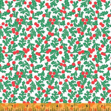 Windham Fabrics Christmas Charms - Holly Dot