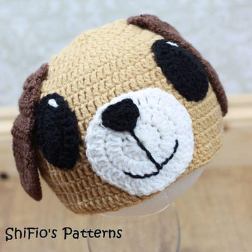 Crochet Pattern Animal Hats  #175