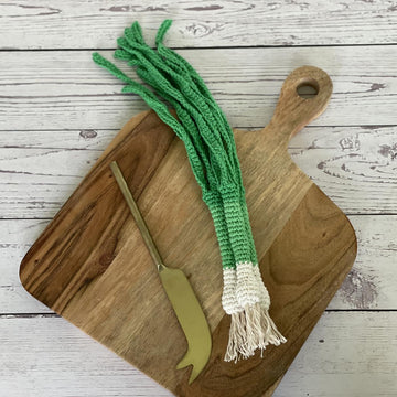 Green Onion Amigurumi