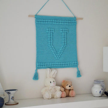 Letter V Wallhanging