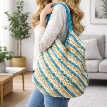 Summer Stripe Tote
