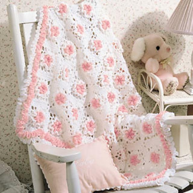 Rosy Ruffles Baby Wrap