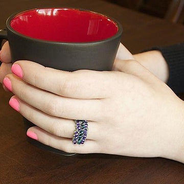 Bella Knit Reversible Ring