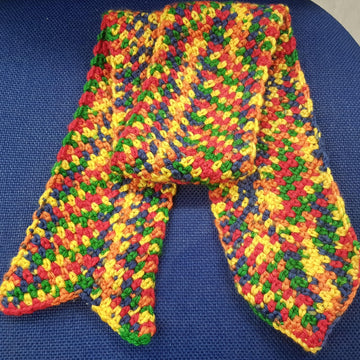 Linen Stitch Scarf - V or not!