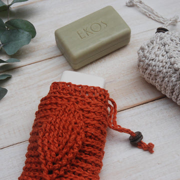 Crochet Leaf Soap Saver