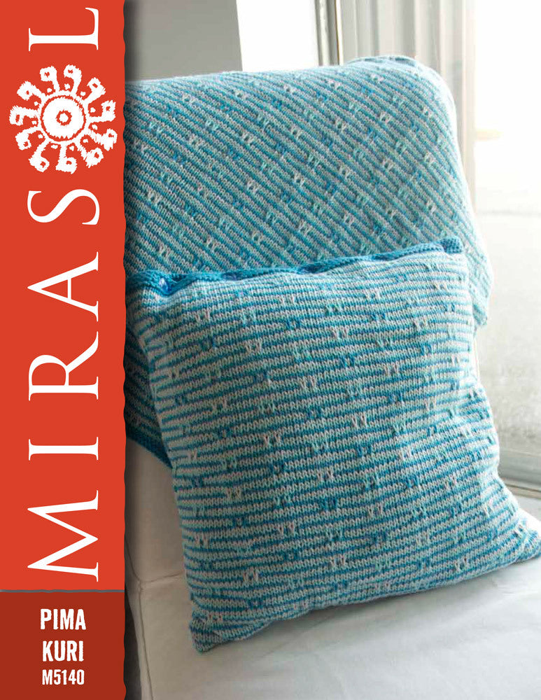 Blanket and Cushion in Mirasol Pima Kuri - M5140 - Downloadable PDF