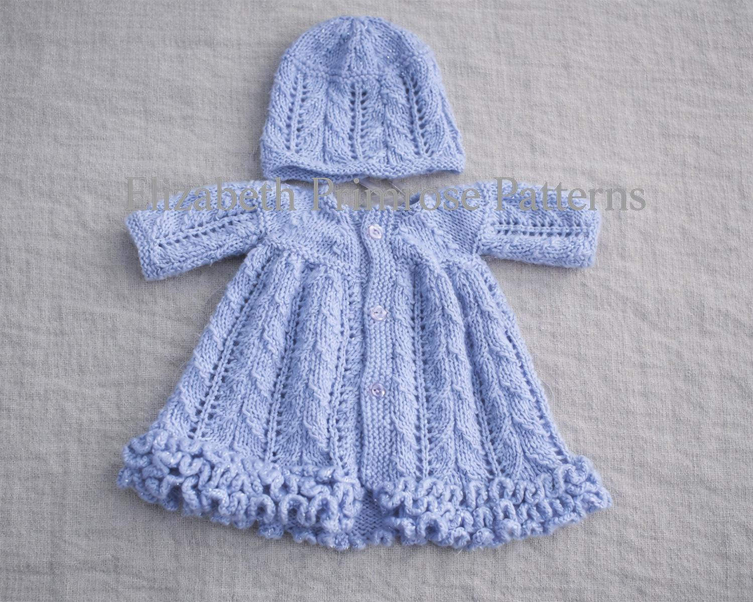 Triple Frill Doll Dress and Hat P59