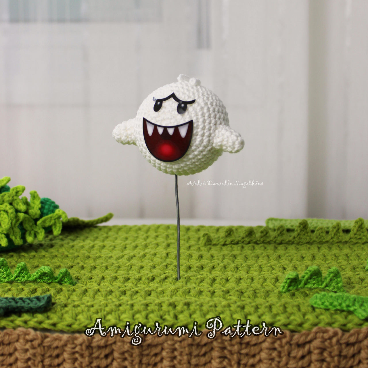 Boo Ghost Amigurumi Crochet Pattern – Fanart Inspired