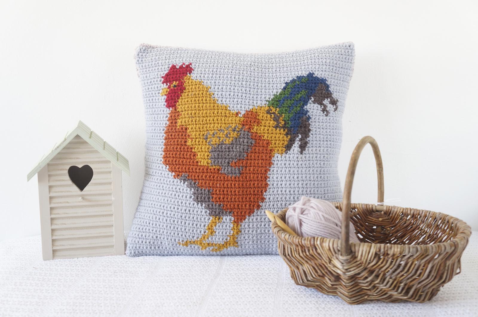 Cockerel Pillow