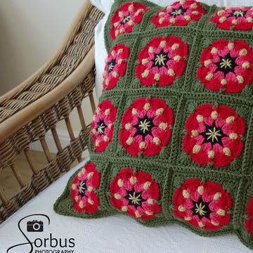 River Rose Pillow Cover