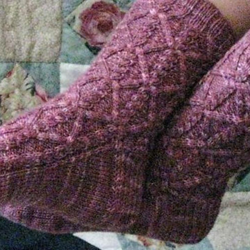 Romantic Entanglement Socks