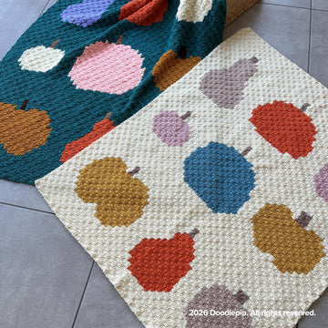 Pumpkin C2C Blanket