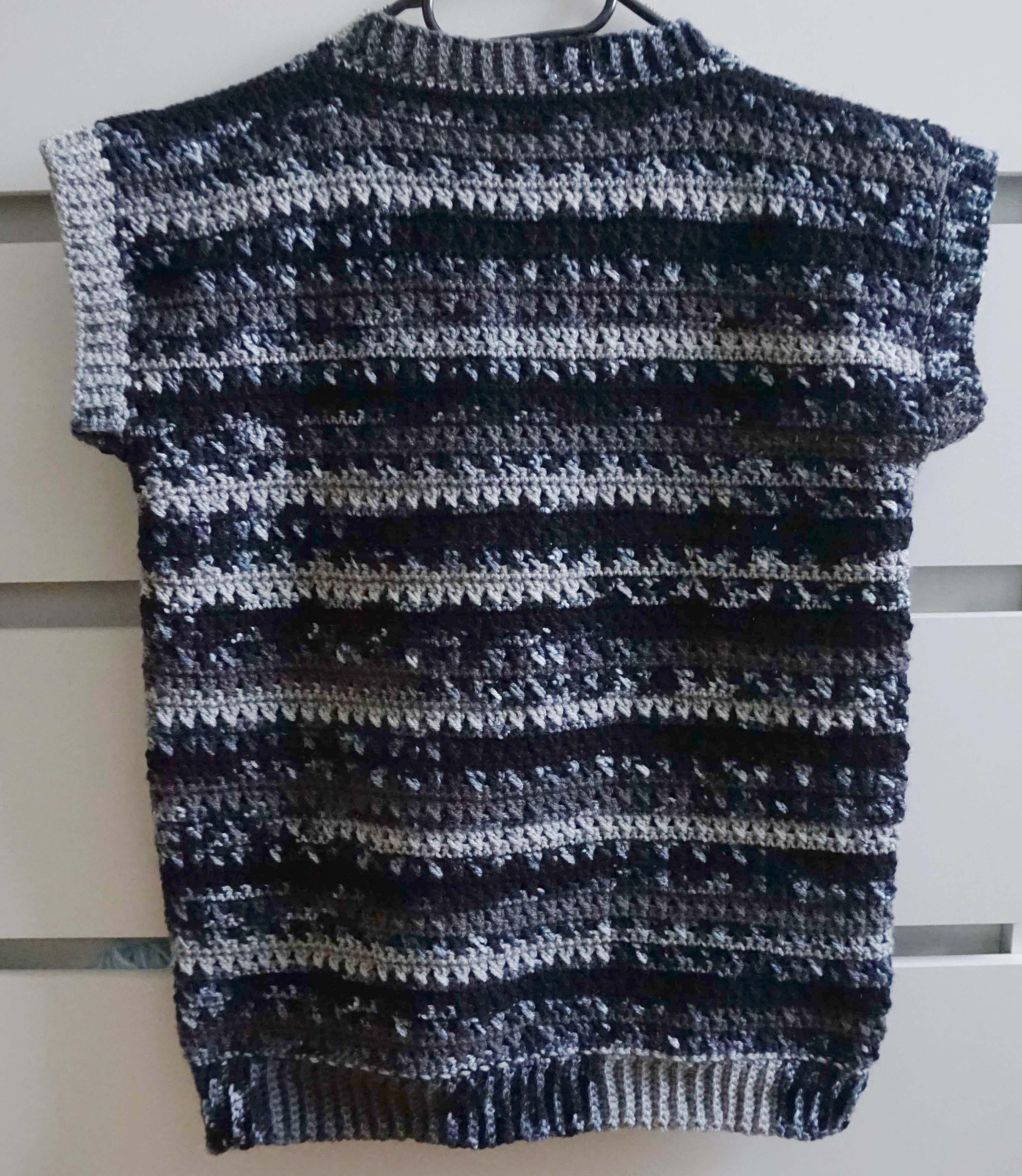 Crochet Pattern Unique Slipover