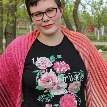 Dreaming of a Sunset Shawl