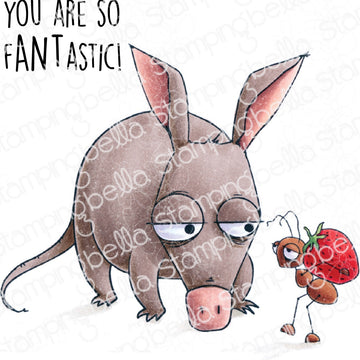 Stamping Bella Cling Stamps - Oddball Aardvark & Ant