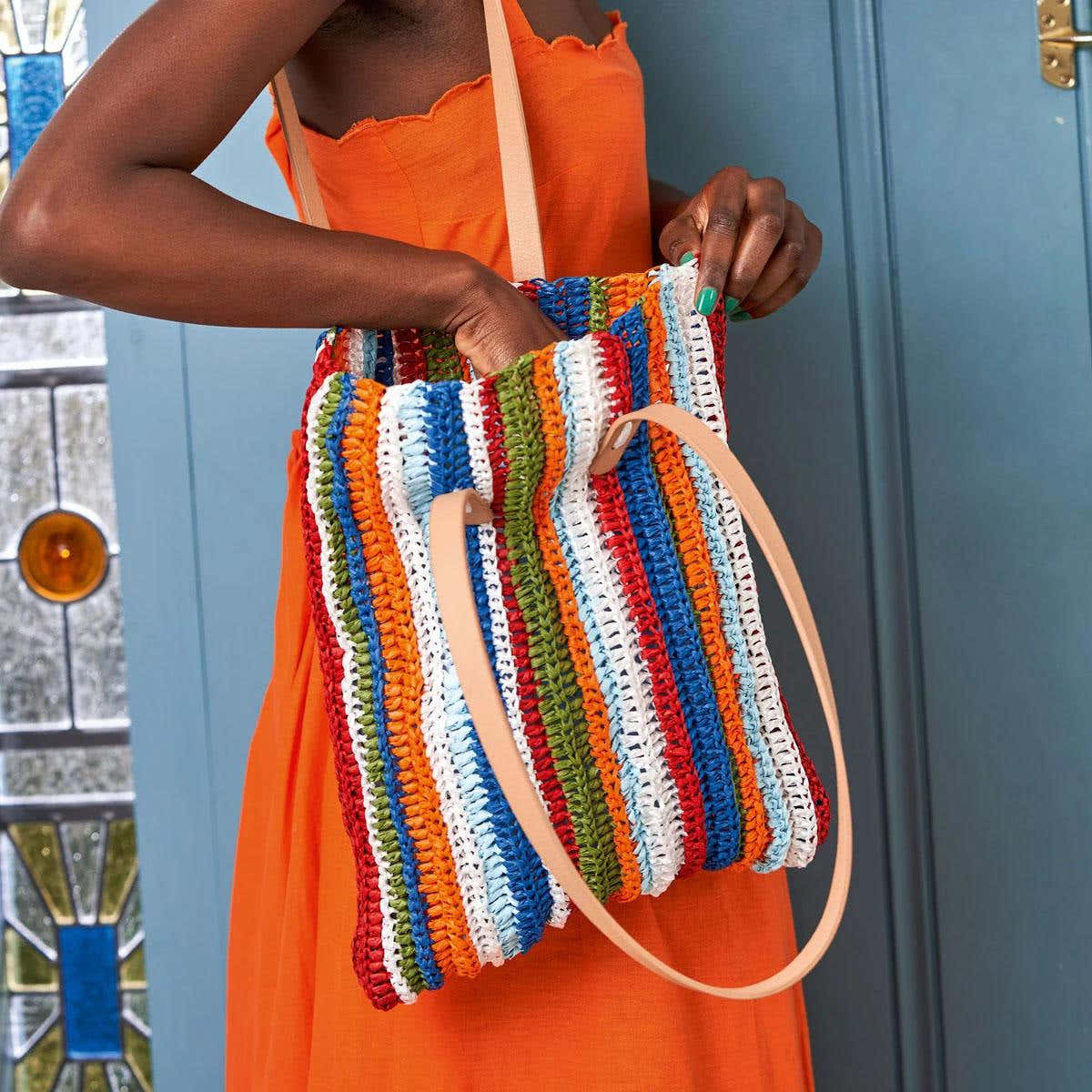 Raffia Tote Bag Crochet Pattern